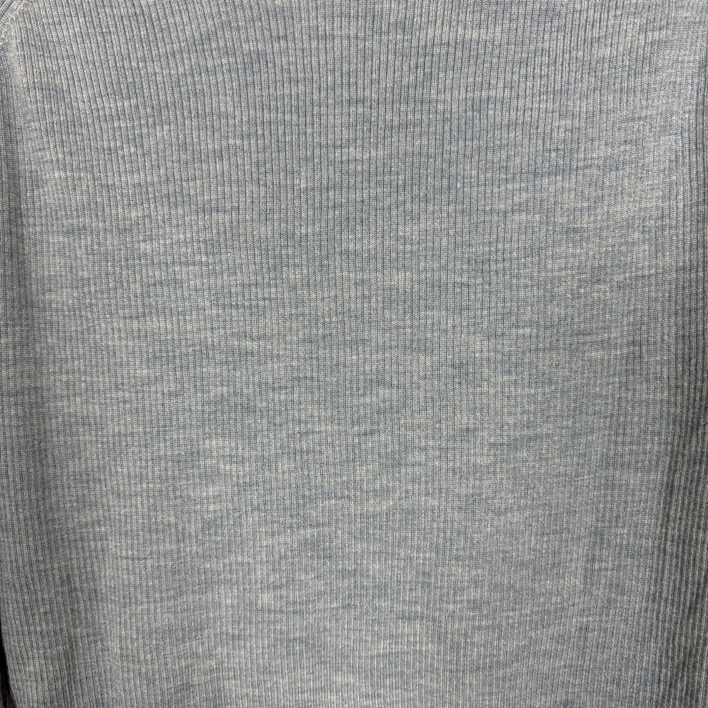 Pendleton 100% Merino Wool Turtleneck Sweater XL Blue Rib Knit Classic